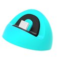 thumbnail image 3 of ziyahi Chargeur Type-c pour Console de Jeu, Base de Chargeur Portable de Remplacement pour Nintendo Switch/Lite Host, Bleu, 3 of 4