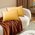 thumbnail image 4 of RKSTN Taies d'Oreiller d'Extérieur d'Extérieur Imperméables Housse d'Oreiller Rectangulaire Moderne Couleur Unie Coussin Oreiller Dossier Housse d'Oreiller, 4 of 7