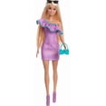 thumbnail image 1 of Barbie Fashion Doll with Clothes and Accessories Including Party Dresses & Purses (3 Outfits), 1 of 3