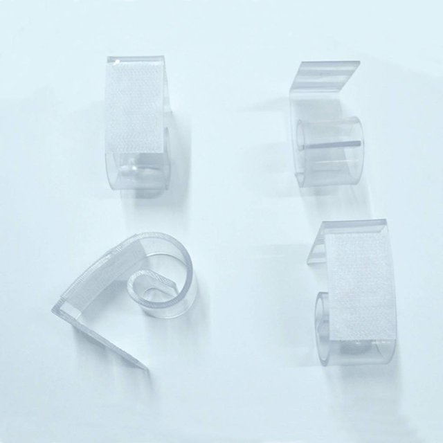 Clear Hook Table Tablecloth Skirting Clips Clamp Table Edge Hook Loop Fastener Wedding Home Picnic Indoor Events