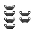 thumbnail image 2 of KMG Front + Rear Brake Pads Compatible with 2008-2011 Kymco MXU 375 4X4 IRS - Non-Metallic Organic NAO Brake Pads Set, 2 of 4