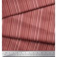 thumbnail image 3 of Soimoi Velvet Fabric Vertical Stripe Print Sewing Fabric Yard 58 Inch Wide, 3 of 5