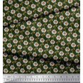 thumbnail image 2 of Soimoi Rayon Fabric Artistic Floral Decor Fabric Printed Yard 56 Inch Wide, 2 of 3