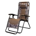 thumbnail image 1 of Caravan Canopy Infinity Zero Gravity Steel Frame Patio Deck Chair, Camouflage, 1 of 9