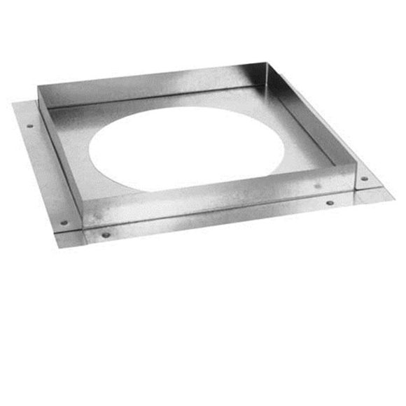 Dura-Vent 46DVA-FS DirectVent Pro 4'' Inside Diameter x 6-5/8'' Outside Diameter Galvanized Ceiling Firestop