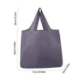 thumbnail image 3 of Large Waterproof Foldable Shopping Bag | Multi-Color Reusable Grocery Tote | Cloth Material | Portable Lightweight Design | 53x38x10cm | 1 Pack | Eco-Friendly, Durable, Versatile, 3 of 8