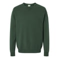 thumbnail image 1 of Hanes Mens Big ComfortWash Garment Dyed Fleece Sweatshirt, 2XL, Field Green, 1 of 3