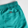thumbnail image 3 of Plebaso Men's Beach Shorts Lightweight Casual Shorts Solid Color Drawstring Summer Shorts with Pockets, 3 of 6
