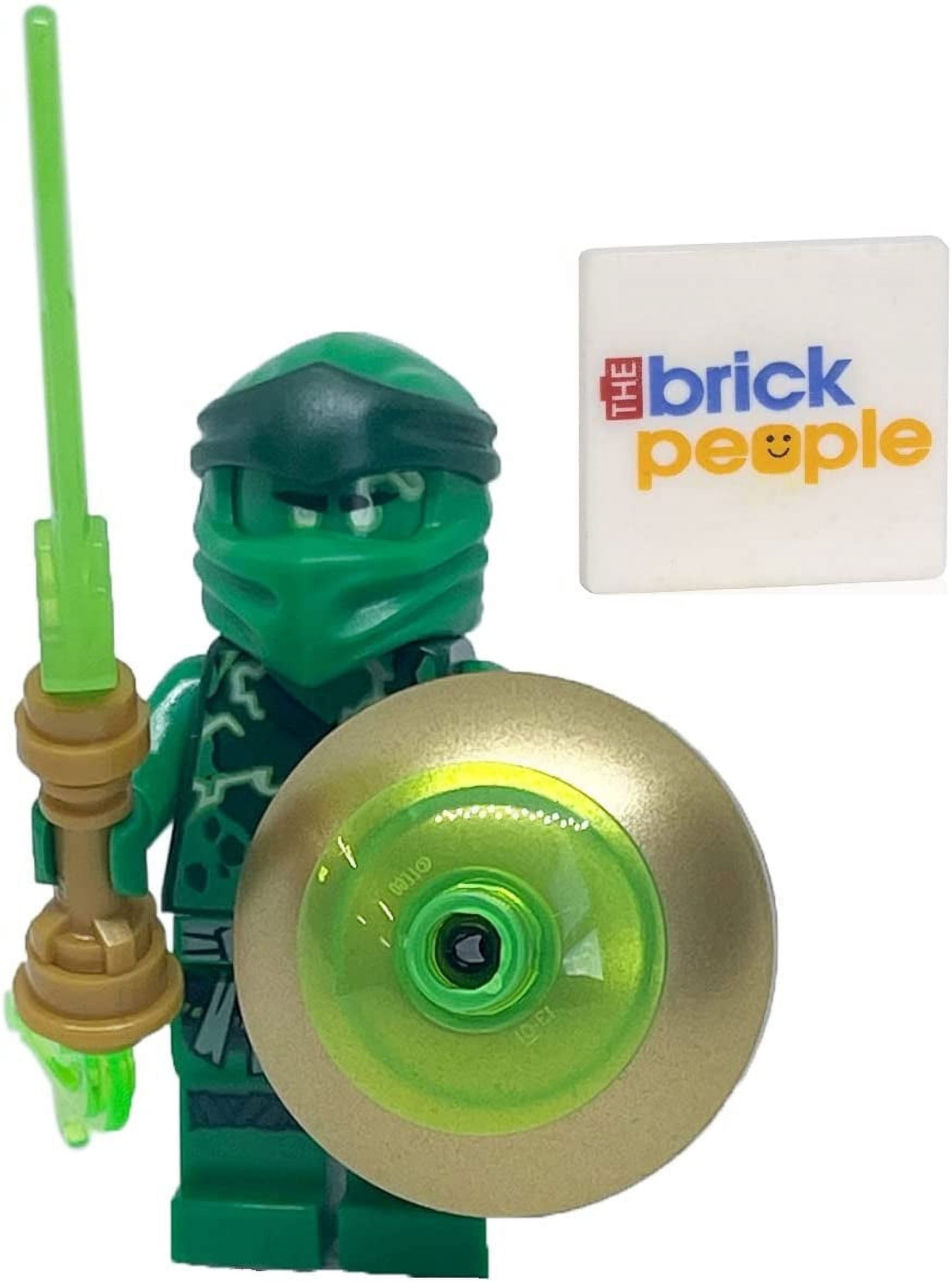 LEGO Ninjago: Lloyd with Green Flame Sword and Shield - Master of the Mountain
