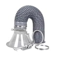 thumbnail image 1 of HILABEE Tuyau d'Extracteur de Fumée Réglable Flexible pour Atelier Industriel Bricolage Soudage 65 mm, 1 of 9