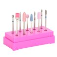 thumbnail image 1 of Machine Rotary Burr,10pcs / Set Nail Pedicure Bits Nail Drill Bits Set Superior Craftsmanship, 1 of 7