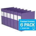 thumbnail image 1 of Davis Group, Premium Economy, Round Ring, Binder, 6 Pack, 3", 1 of 3