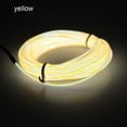 thumbnail image 2 of Yhmxh Halloween Decorations 5M Flexible LED EL Wire String Strip Rope Decor Neon Lamp USB Controlle Halloween Party Supplies Halloween Gifts Thanksgiving Day Decorations, 2 of 3