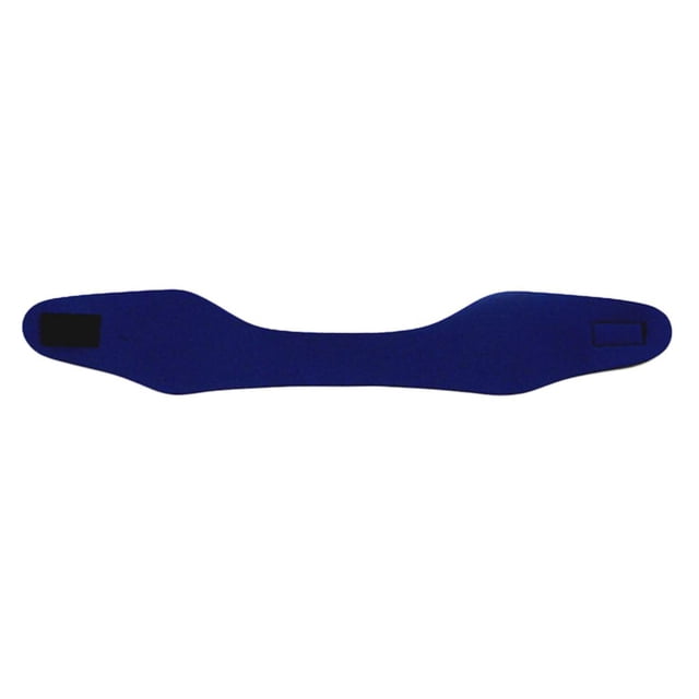 Bandeau Élastique de Natation pour Adulte Enfant - Bleu, Adulte 58 cm