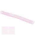 thumbnail image 3 of Plastic Spiral Binding Coils 3/4in, Non Break Rust Resistant Strong Adhesion Reusable Binding Spirals  Page Turning 20Pcs  For A4 A5 Notebook For Students Pink, 3 of 8