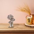 thumbnail image 3 of Plaid Mushroom Stand, 3 of 3