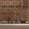 thumbnail image 2 of Fasade Traditional Style 10 Decorative Vinyl Backsplash Kit Copper Fantasy 15 sq ft, 2 of 6