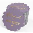 thumbnail image 4 of Inkdotpot Gold Foil Paper Hang Tags Retirement Is Sweet Text Favor Tags 100 Pieces, 4 of 6