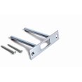 thumbnail image 1 of Deadbolt Strike Plate Reinforcer Kit - Prevent Kick-ins and Home Invasion - Two Post Strike Plate - TUFF STRIKE - Satin Nickel, 1 of 4