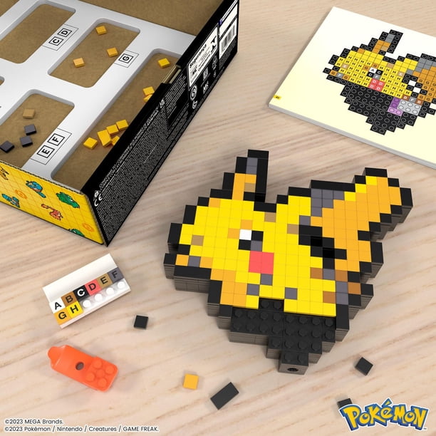 Heg.@B印MARKET / Pikachu Small MEGA Pokémon Pikachu Building Toy Kit (400 Pieces) Retro Set