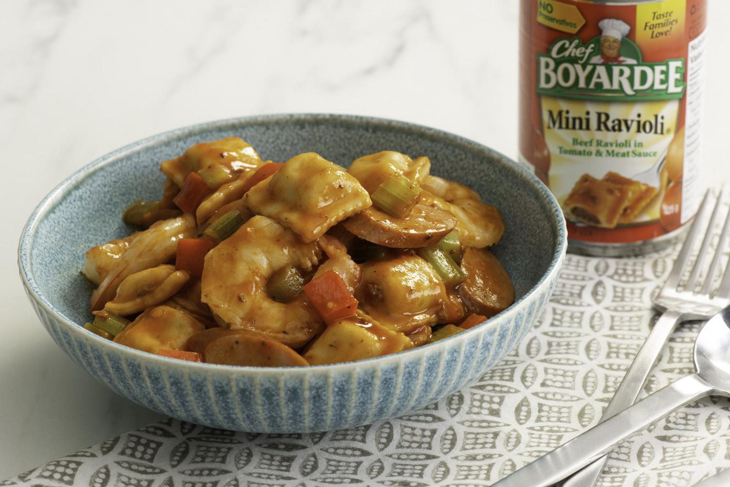 Chef Boyardee® Mini Ravioli Beef Ravioli in Tomato And Meat Sauce