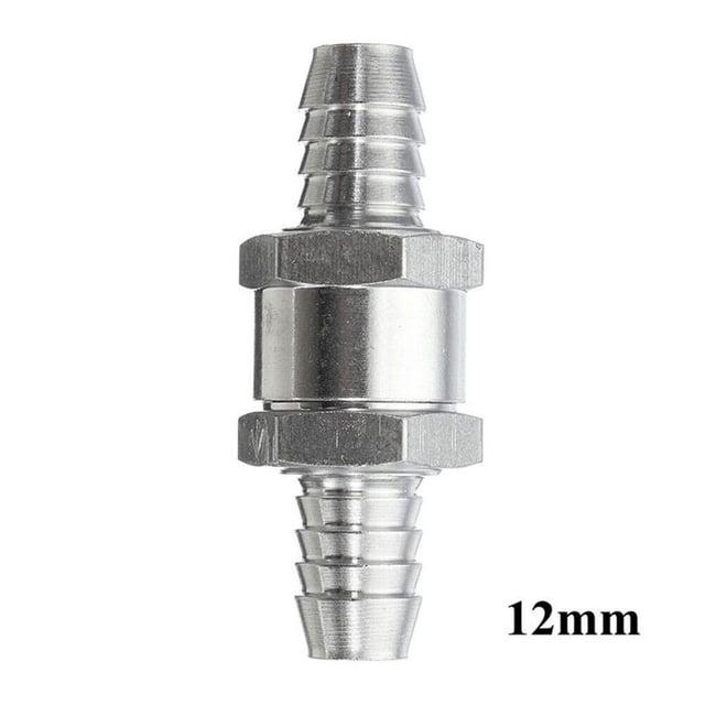 6-12MM Aluminum Check Valve For Car Automotive Fuel Gas Oil Diesel Carburetor