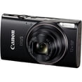 thumbnail image 2 of Canon PowerShot IXUS 285 HS 12X Optical Zoom Digital Camera (Black) (1076C001) + NB11L Battery + 64GB Memory Card + Corel Photo Software + Case + Charger + LED Light + Card Reader + More, 2 of 4