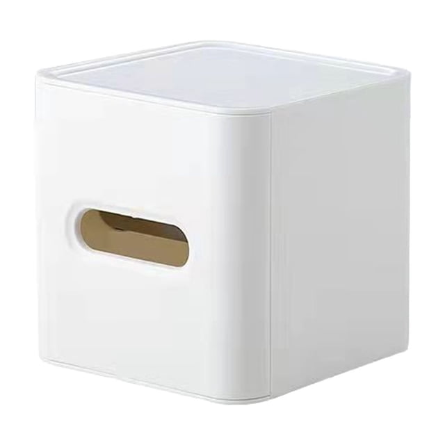 JMYHOAM Storage Bags Toilet Tissue Box Toilet Paper Box Wall Mounted Non Perforated Roll Box Toilet Transparent Roll Box Storage Rack Translucent Storage Cabinet Home Storage