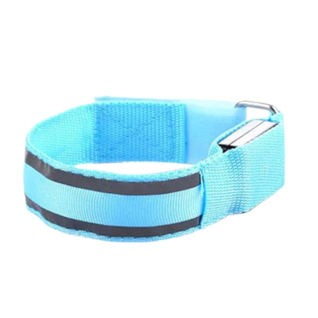 maskred LED Running Vest Provides Long-lasting Brightness For Outdoor Sports Enthusiasts Reflective Armband blue