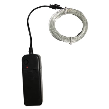 Vaidha Guirlande Lumineuse LED EL Flexible 5 m, Bande de Fil, Décoration, Néon, Lampe, Contrôleur USB