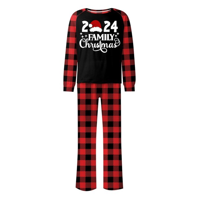 Pyjamas de Noël Assortis pour Hommes Ensembles de Pyjamas de Vacances pour la Famille