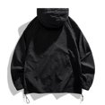 thumbnail image 4 of Jacket Men Mens Wool Coat Mens Small Fall Jacket Men Light Hoodie Jacket Flannel Coat Men with Hood Lightweight Running Rain Jacket Men 3x Rain Jacket Cold Weather Coat for Men Trading Jackets, 4 of 4