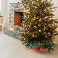 thumbnail image 3 of Pisexur Christmas Tree Skirt ,Many patterns 35.16"Christmas Tree Upholstered Bottom Cover, Suitable For Christmas Tree Decorations, Christmas Family Gathering Christmas Decorations Christmas Gifts, 3 of 5