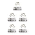 thumbnail image 1 of Decodeary 580pack/lot Strong Clip Snap Circlip For Reliable Retention And Easy-to silver 5Set, 1 of 6