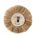 thumbnail image 1 of GROWTH TANK 2 Pieces Nordic Straw Wall Hanging Decor Tapestry Animal W/ Rope Handwoven 40cm A, 1 of 9