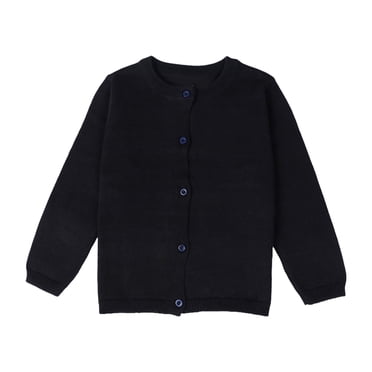 WEAIXIMIUNG Chandails à Capuchon pour Filles Taille 8 Bébé Enfants Filles Cardigan Manches Longues Enfant Chandail Boutonné Fille Col Rond Cardigans Chandail