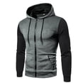 thumbnail image 2 of QIPOPIQ Ensemble de Survêtement pour Homme 2 Pcs Tenue Décontractée à Contraste Sports Jogging Ensembles de Survêtements Liquidation, 2 of 4