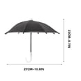 thumbnail image 2 of Mini Motorcycle Phone Umbrella - UPF 50+ Sunshade with Powerful Suction Cup, 27cm Diameter, UV/Heat Protection for Smartphones & Tablets - Cute Toy Design, Waterproof Polyester Fabric, Metal Frame, 2 of 9