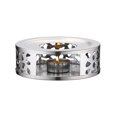 thumbnail image 3 of Tea Warmer Coffee Warmer Made Of Stainless Steel With Tea Light Holder Tea Base, 3 of 8