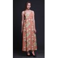 thumbnail image 4 of Bimba Robe Longue Maxi Bohème à Bretelles Sans Manches Imprimée Florale pour Femme - Très Petit, 4 of 6