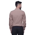 thumbnail image 2 of BESTMAN Chemise en Coton avec Poches Col Évasé Boutonnée Chemise Formelle, 2 of 5
