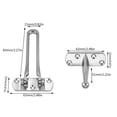 thumbnail image 4 of Lock Latch, Attractive Advantageous Be Of Criticality Be Of   For Home, 4 of 7