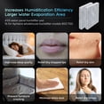 thumbnail image 2 of LUXRILIX Aluminum-Reinforced Replacement fit for Aprilaire Honeywell HC26P Whole House Home Humidifier Filter HE250 35 Water Pane, 2 of 7