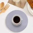 thumbnail image 4 of Kyusrd Woven Table Mat Place Mat Household And Oil-proof Pad Heat Insulation Pad, 4 of 6