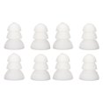 thumbnail image 2 of Embouts 8 Pcs Embouts d'Oreille 3 Couches Silicone Souple de Rechange BTE ITE Bouchon d'Oreille de Poche Dômes, 2 of 7
