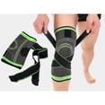 thumbnail image 4 of Yeacher 1PCS Adjustable Knee Support Knee C-ompression Sleeve Brace Double Compression Band Breathable Design for Running Basketball Baseball Hiking Sport Activities, 4 of 7