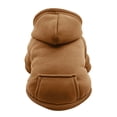 thumbnail image 2 of Puppy Pet Hooded Sweatshirt Autumn Winter Two-legged Pocket Cat Dog Clothes, 2 of 8
