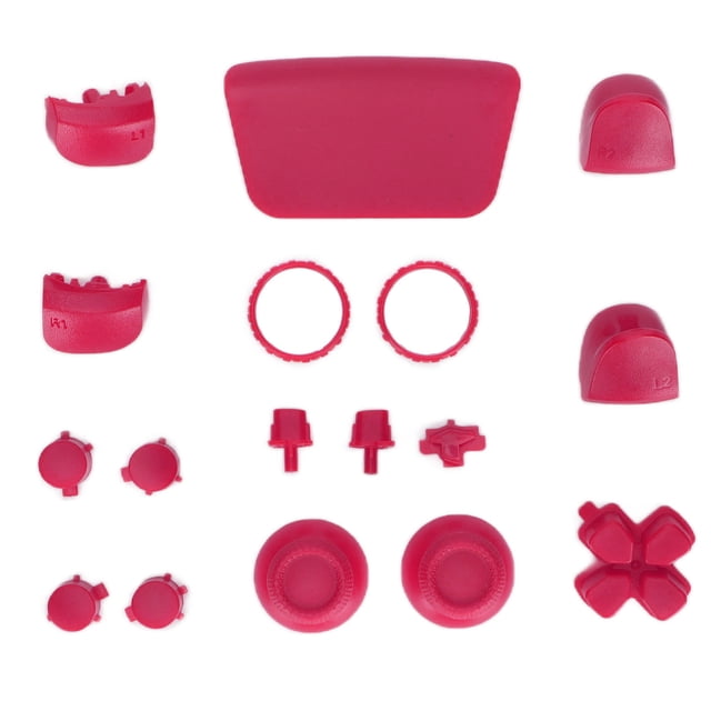 Pour Ps5 Coque de Bouton de Remplacement pour Manette Ps5 Kits de Réparation de Boutons Boutons de Remplacement L2 R2 Boutons Complets Ensemble Kit de Réparation de Bouton de Remplacement pour Manette Ps5