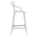 thumbnail image 2 of Plata Décor Import Inc White Keeper Stool 26'', 2 of 4