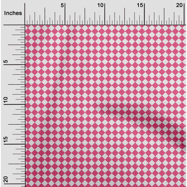 oneOone Cotton Flex Fabric Diamond Geometric Print Fabric BTY 40 Inch Wide